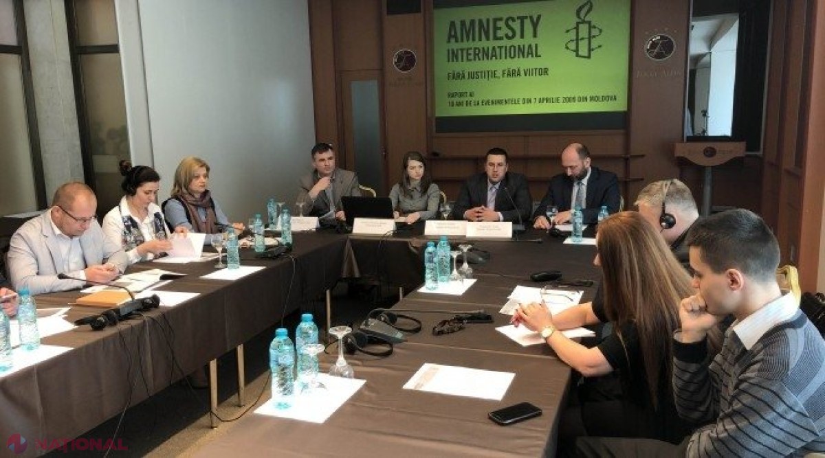 RAPORT Amnesty Internațional: „În timpul protestelor din 7 aprilie 2009, poliţia a reţinut cel puţin 600 de persoane, sute din ele fiind bătute la arestare. Victimele simt și în continuare că făptașii au fost penalizați ușor sau chiar deloc”