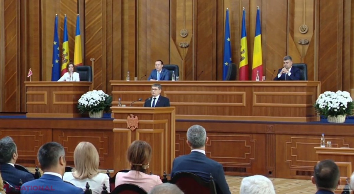 DISCURS // Igor Grosu, RECUNOSCĂTOR României: „România a știut să facă diferența clară între soarta cetățenilor moldoveni, pe de o parte, și scopurile meschine ale conducătorilor R. Moldova, pe de altă parte”