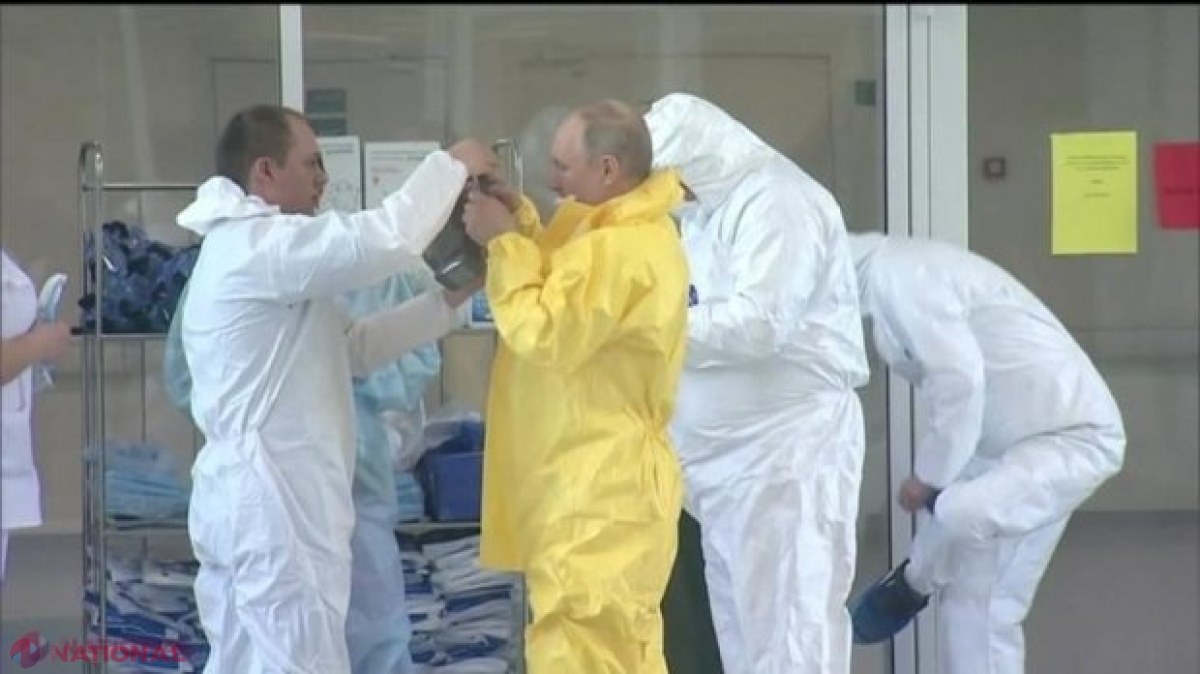Alertă la Kremlin. Putin ar putea fi infectat cu COVID - 19
