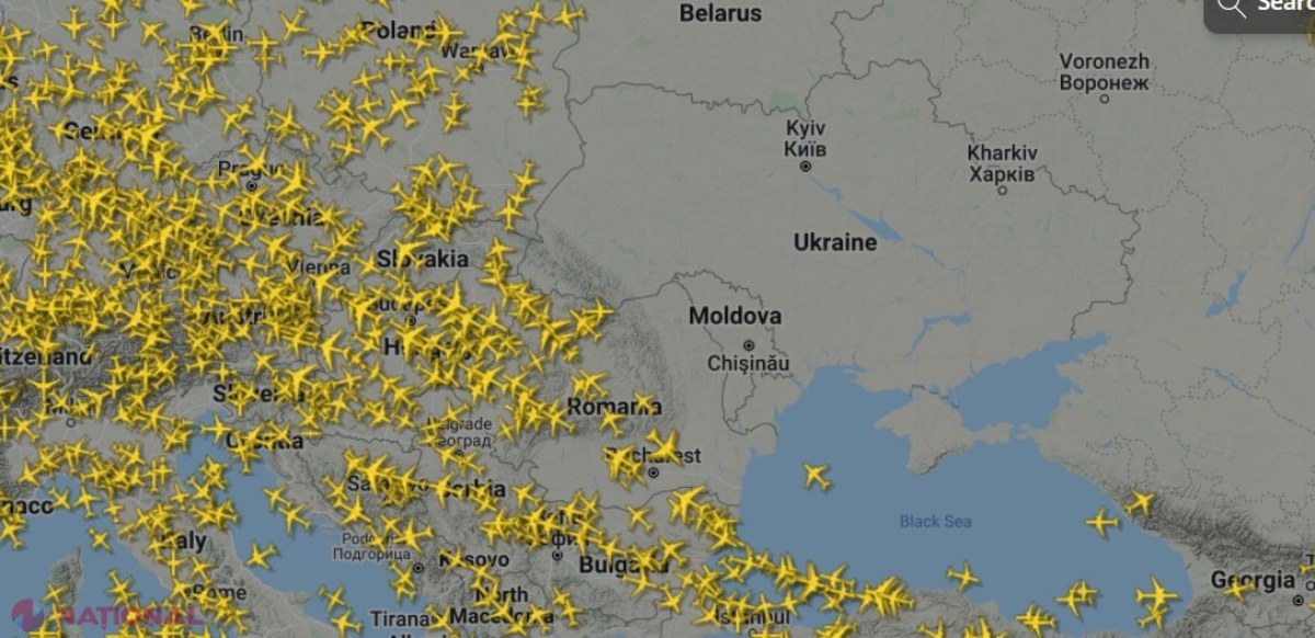Spațiul AERIAN al R. Moldova a fost ÎNCHIS. Niciun avion nu va mai ateriza și decola de la Chișinău până pe 4 MARTIE