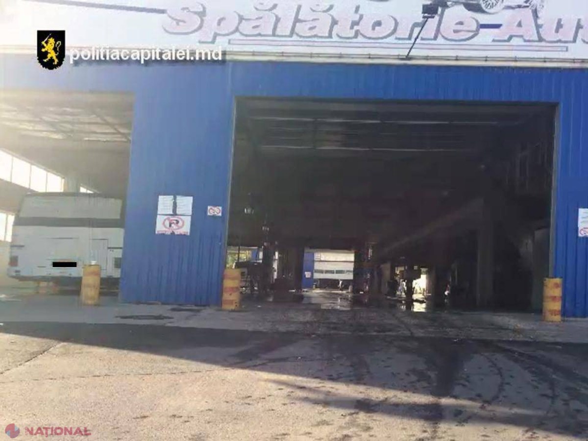 Poliția, cu ochii pe spălătoriile și parcările auto din capitală: Ce au descoperit la agenții economici din sectorul Botanica
