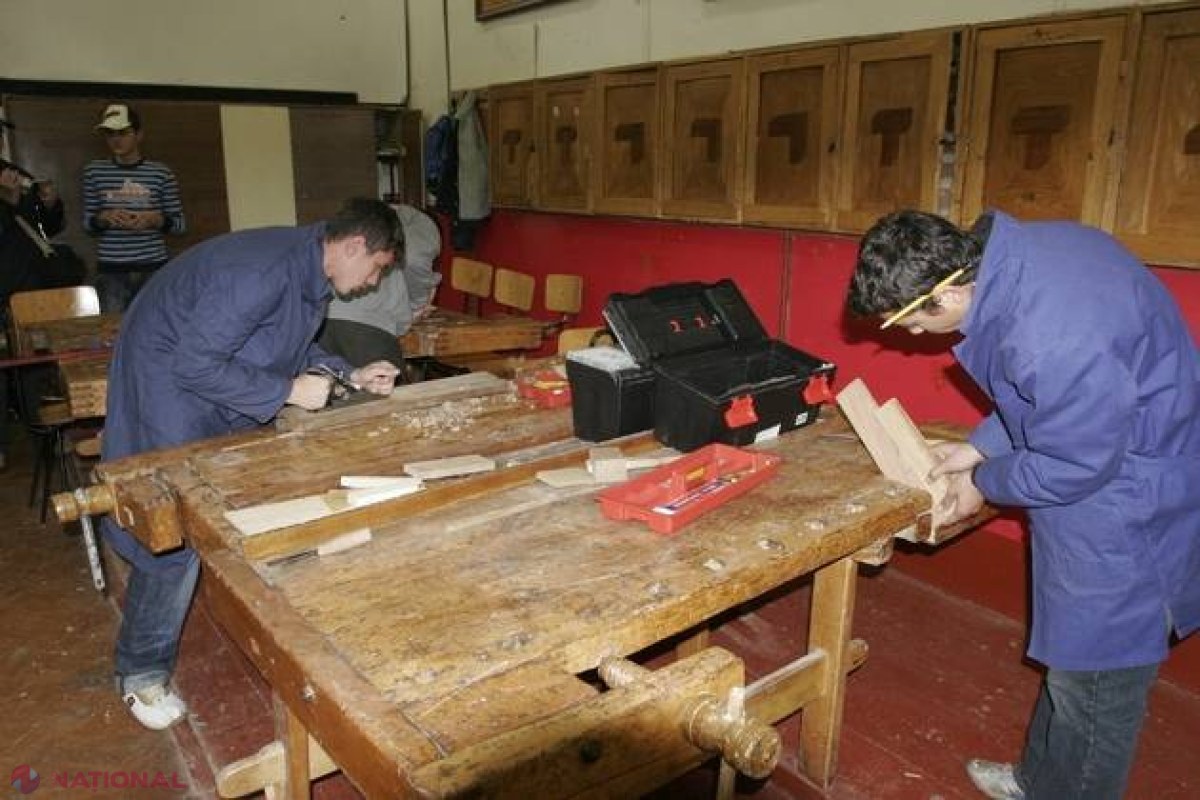 Ateliere moderne la Școala Profesională din orașul Florești 