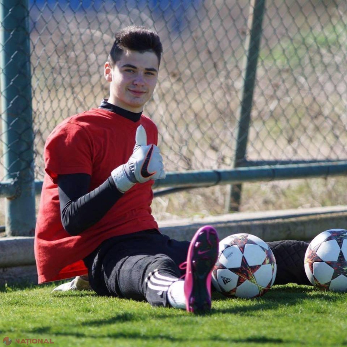 PREMIERĂ în Divizia Națională // Noul portar al FC Ungheni are doar 15 ani: „Tata a observat interesul meu pentru acest sport”