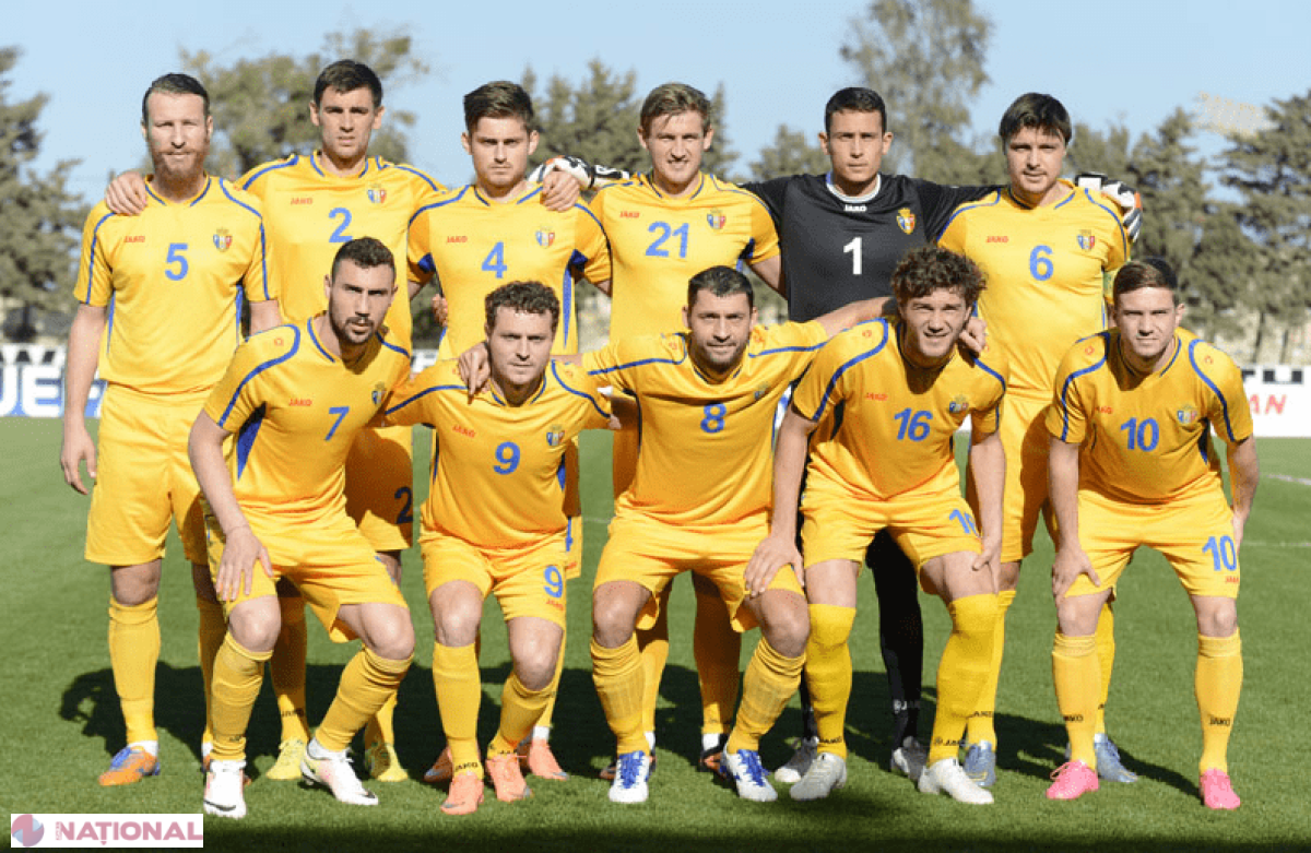 Naţionala R. Moldova rămâne pe locul 156 în clasamentul FIFA! Topul are un nou LIDER