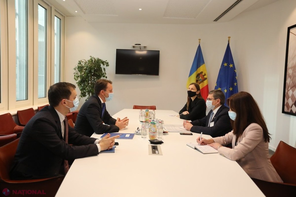 Spicherul Igor Grosu, la Bruxelles: „R. Moldova este recunoscătoare pentru livrarea a peste un MILION de doze de vaccinuri și pentru oferirea unui ajutor nerambursabil de 60 de milioane de euro pentru a ne ajuta în depășirea crizei energetice”