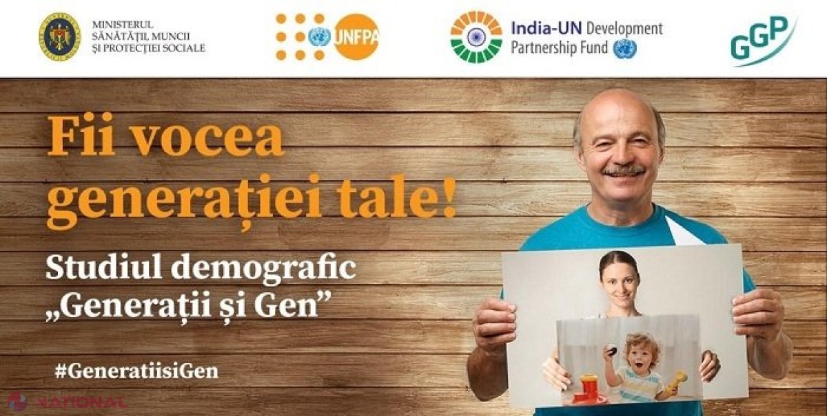 Cel mai complex SONDAJ DEMOGRAFIC la nivel global, desfășurat în PREMIERĂ în Republica Moldova