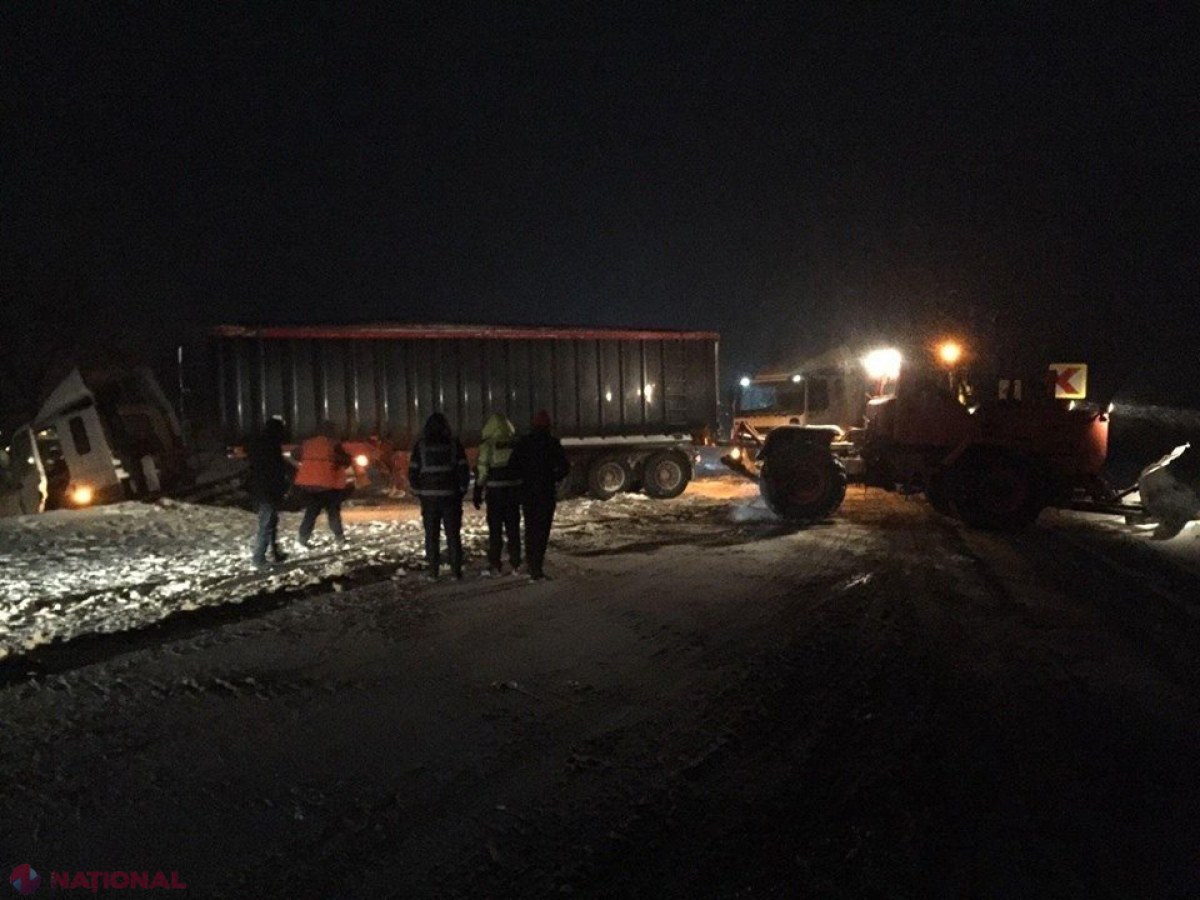 FOTO // O persoană a DECEDAT în urma unui accident rutier produs în raionul Ialoveni: Situația de pe traseele naționale în 24 de ore