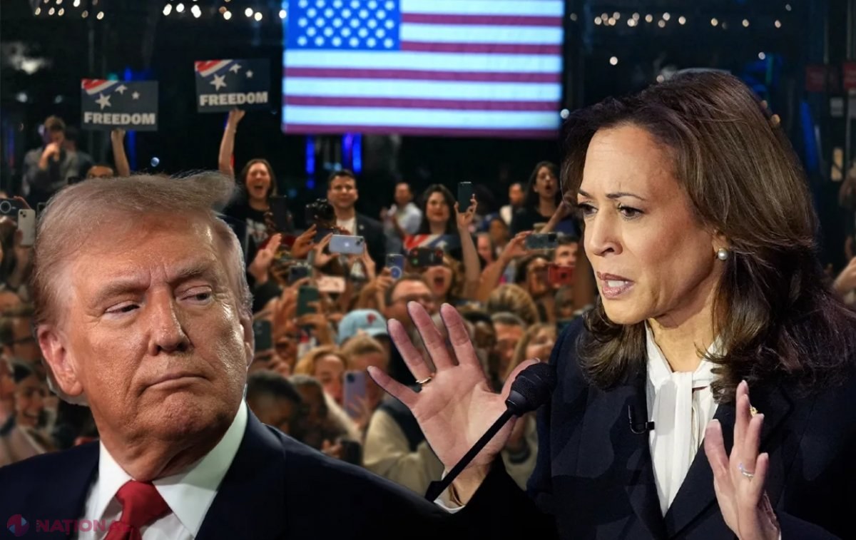 SONDAJ // Kamala Harris este apreciată mai mult decât Donald Trump după dezbaterea televizată
