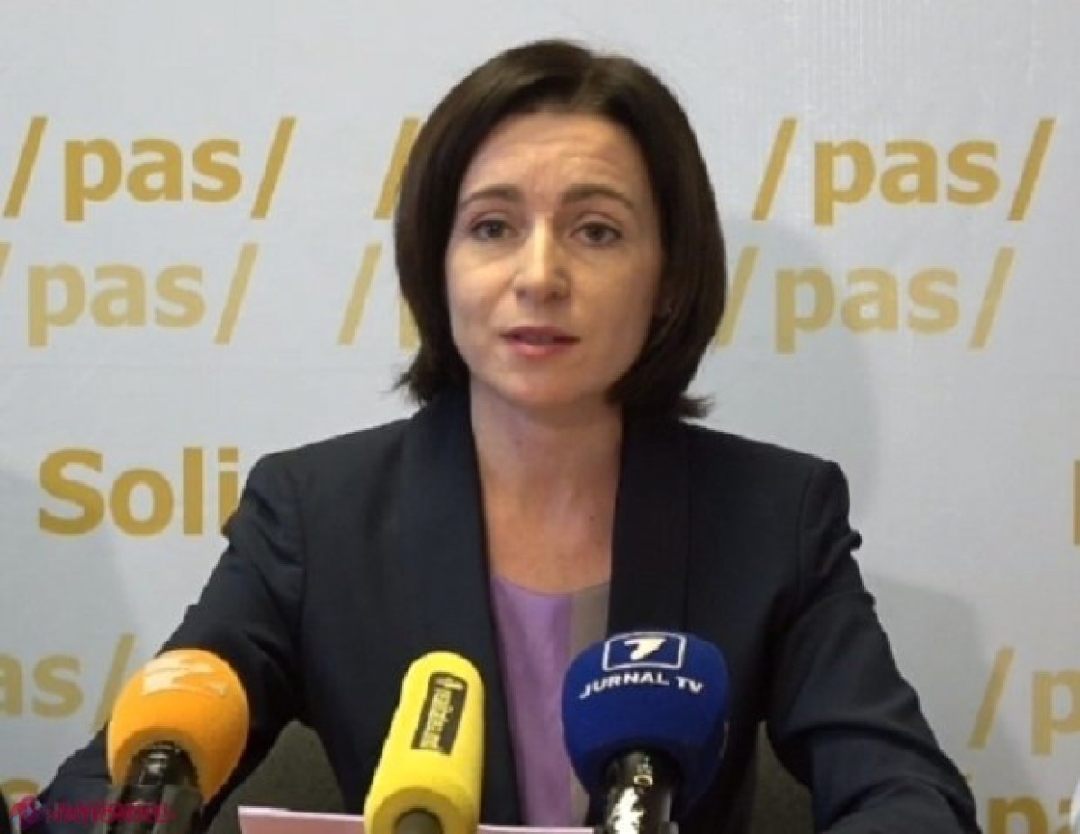 Maia Sandu ar putea să candideze pe circumscripția din Europa Occidentală? Cum comentează PAS această informație