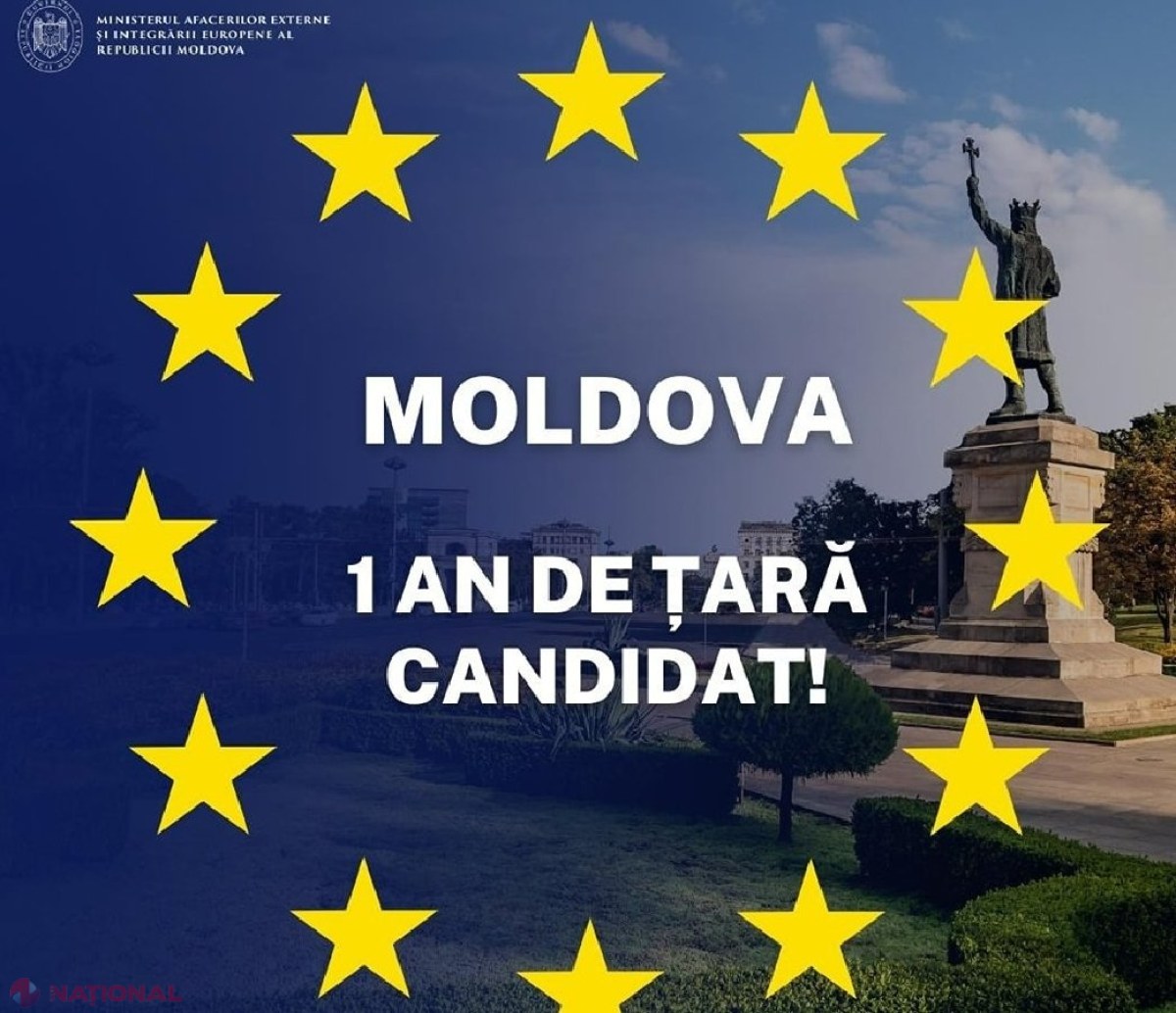 Vicepremierul Nicu Popescu, la un an de la obținerea de către R. Moldova a statutului de țară-candidat pentru aderare la UE: „Drumul către aderarea deplină este plin de provocări și avem multe de făcut pentru a îndeplini criteriile riguroase ale UE”