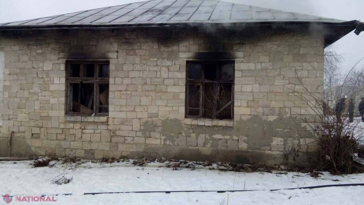 Moară în FLĂCĂRI într-un sat din raionul Hâncești
