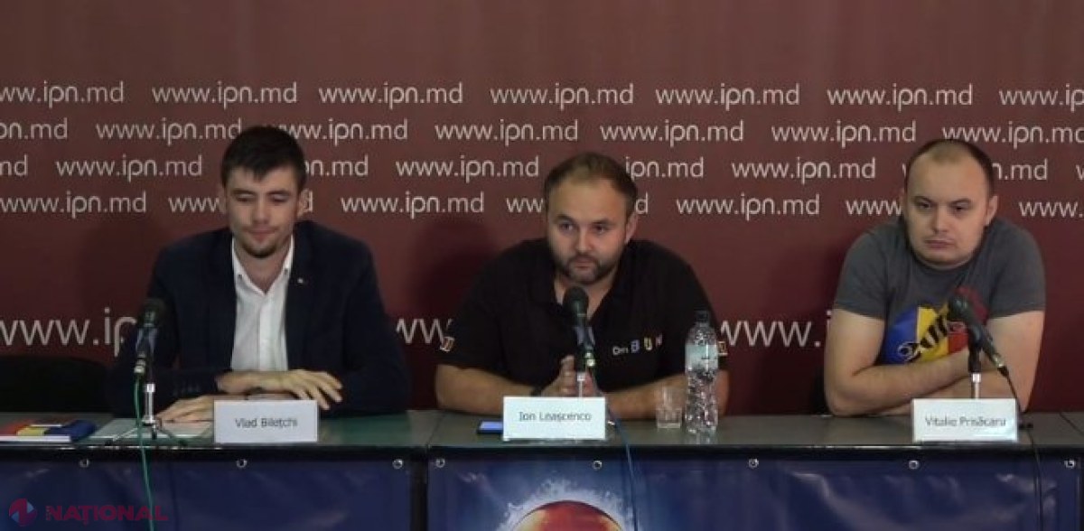 VIDEO // ANUL CENTENAR: 100 de mașini cu drapele tricolore și boxe cu muzică patriotică, pe străzile Chișinăului. „Să demonstrăm că unioniștii au verde pentru UNIRE”