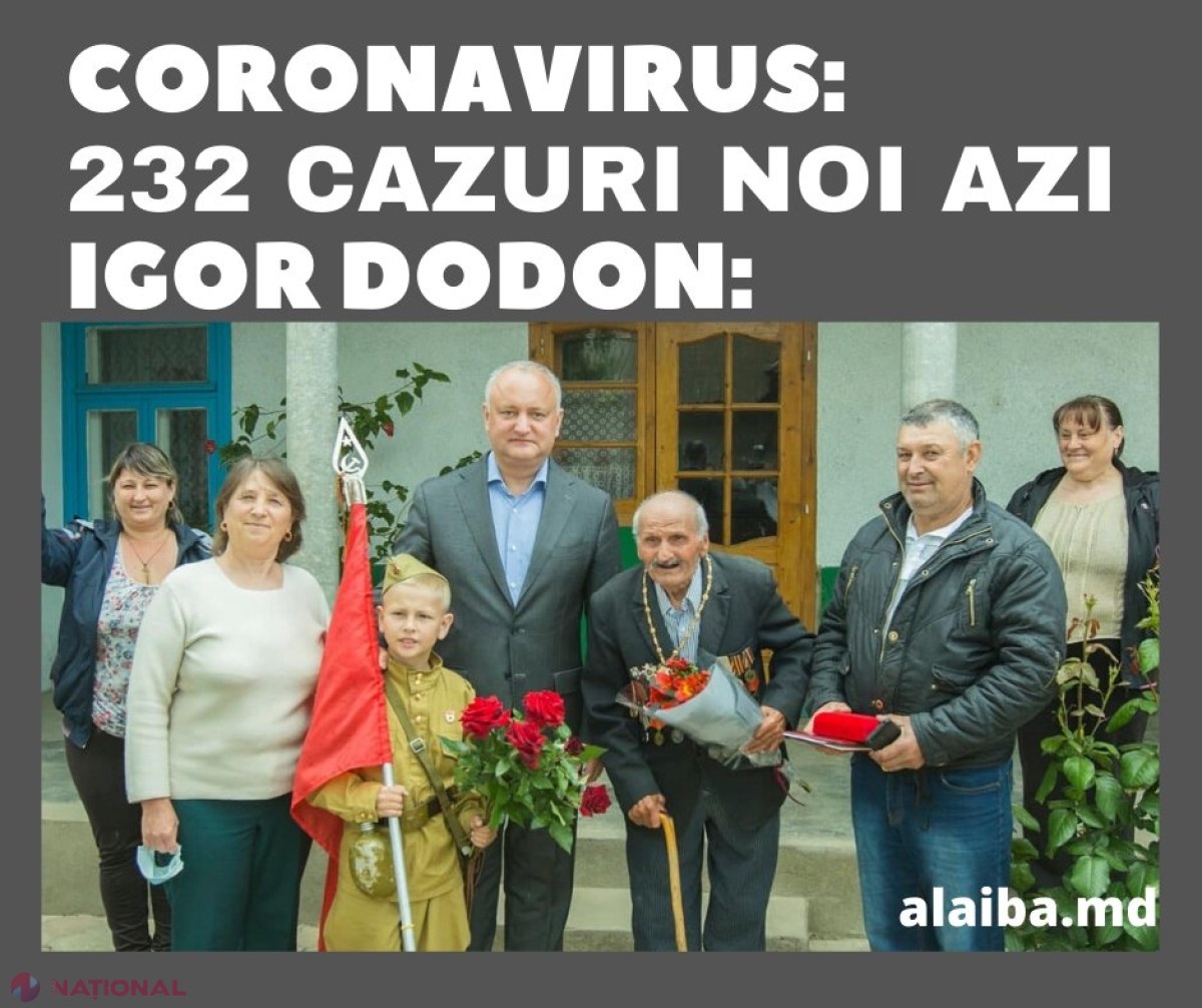 FOTO // Un deputat pune pe seama acțiunilor președintelui Dodon CREȘTEREA fulminantă a numărului de cazuri noi de COVID – 19. „Are un comportament CONDAMNABIL”