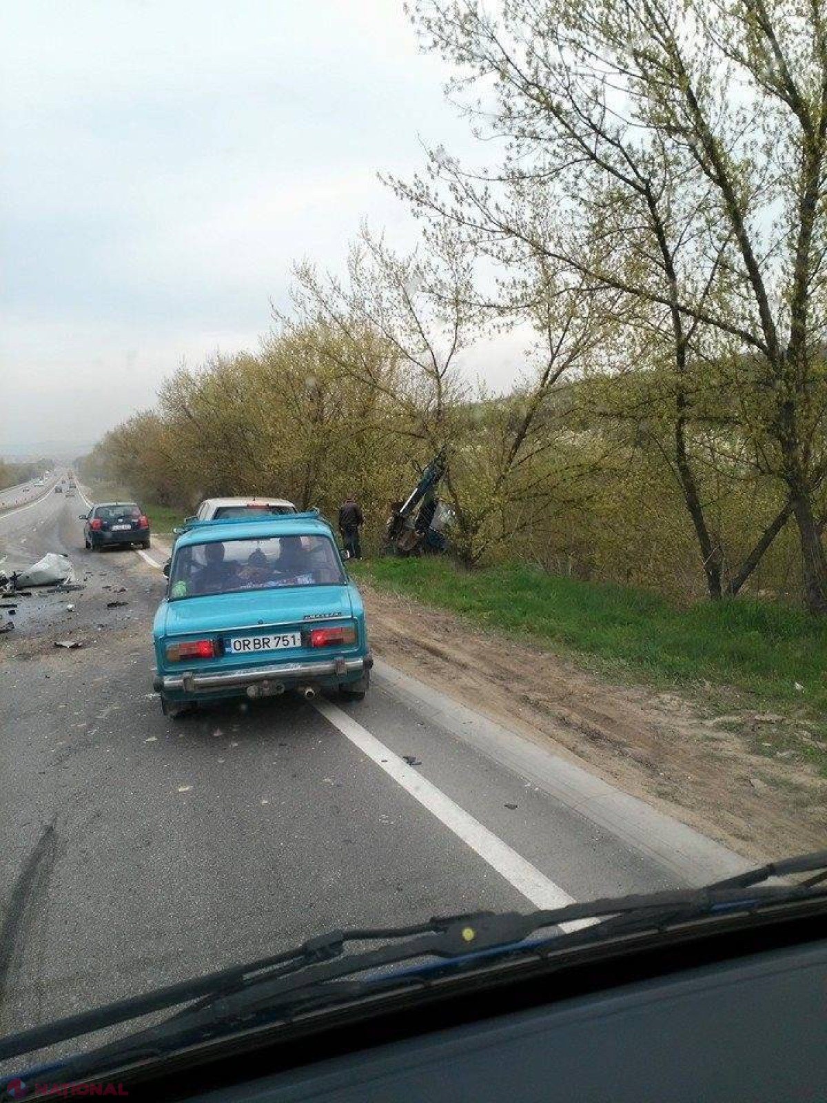 GRAV accident pe traseul Chişinău-Orhei