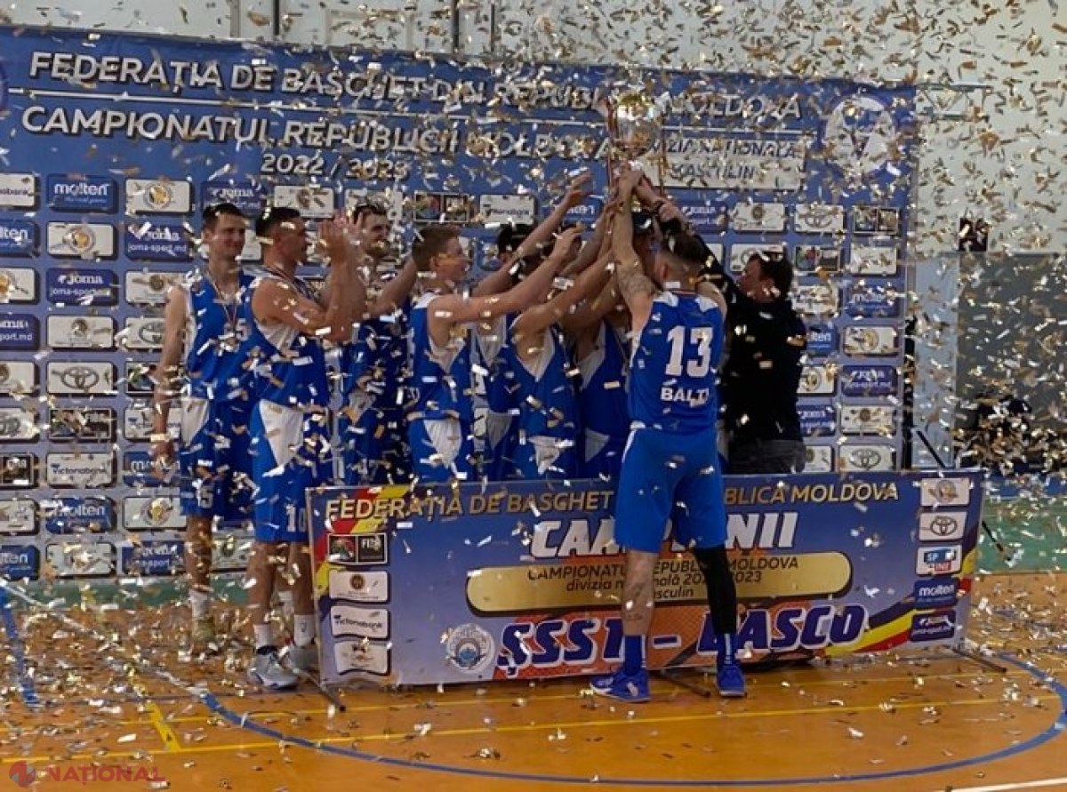 Campionatul Republicii Moldova de Baschet s-a încheiat: Echipele câștigătoare