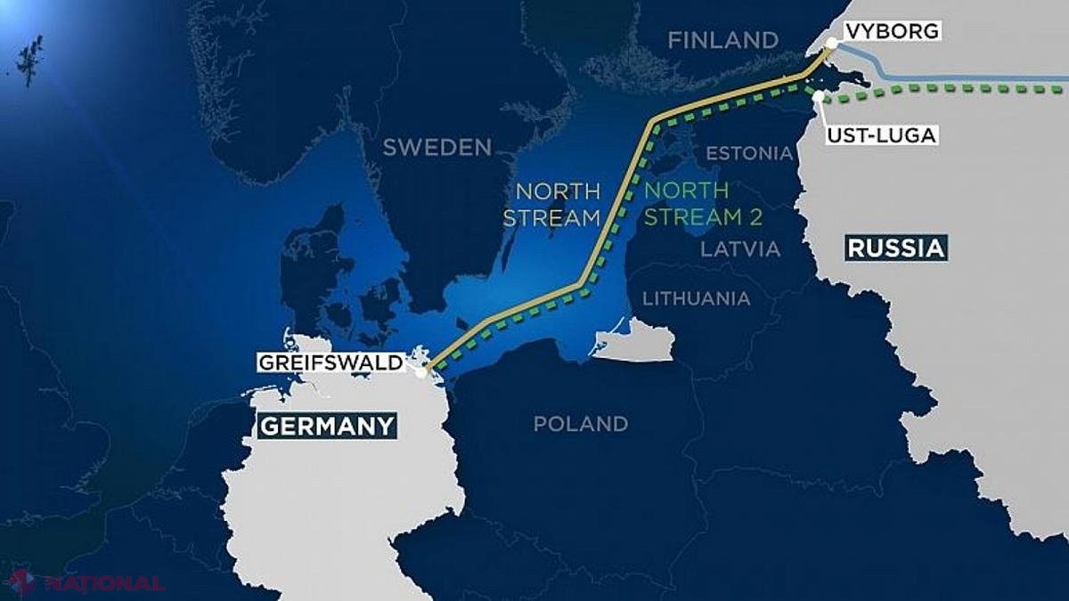 Probleme MARI pentru Germania, după ce Gazprom a anunțat SCĂDEREA masivă a volumului de gaze livrate prin Nord Stream