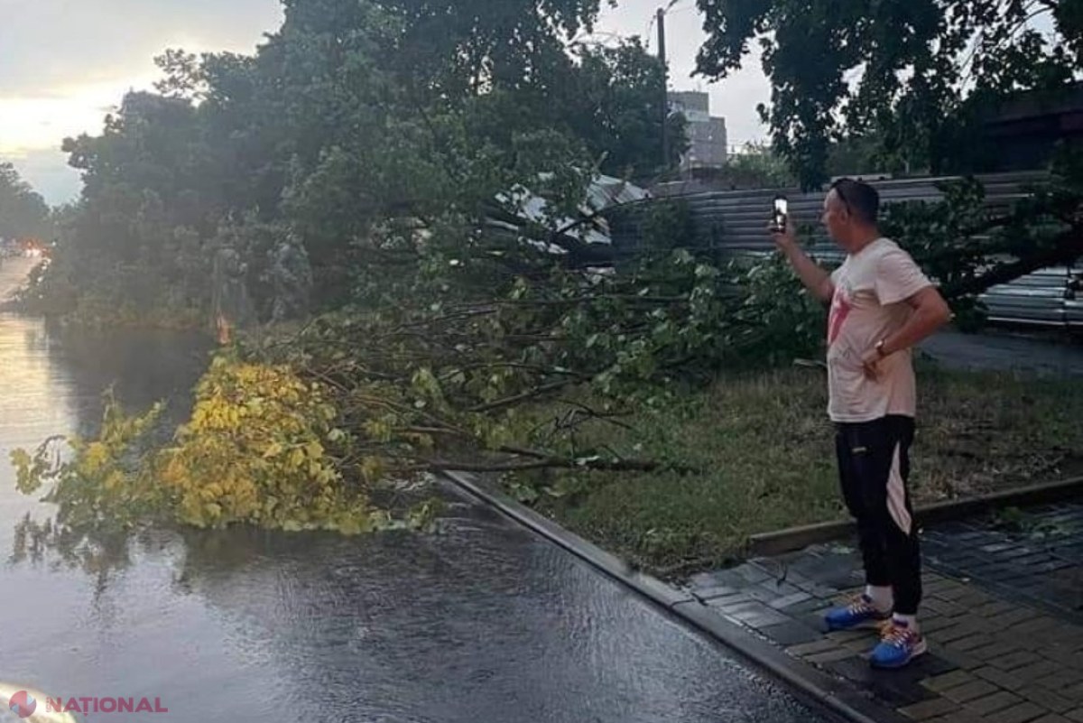 Ion Ceban, luat la rost de vicepremierul Spînu, după ce PLOIA din această seară a PARALIZAT aproape tot Chișinăul. 