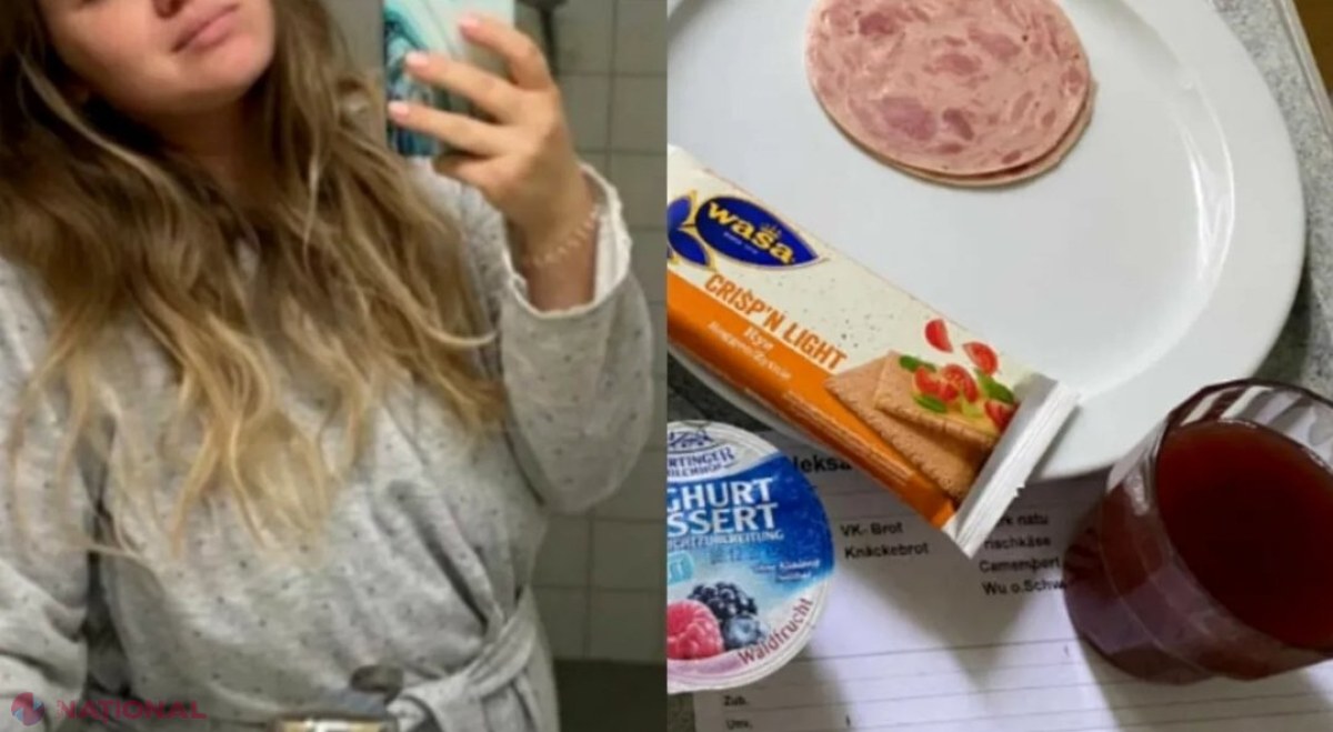 FOTO // Cum arată MENIUL într-o maternitate din Germania. Alexandra a rămas mută de uimire