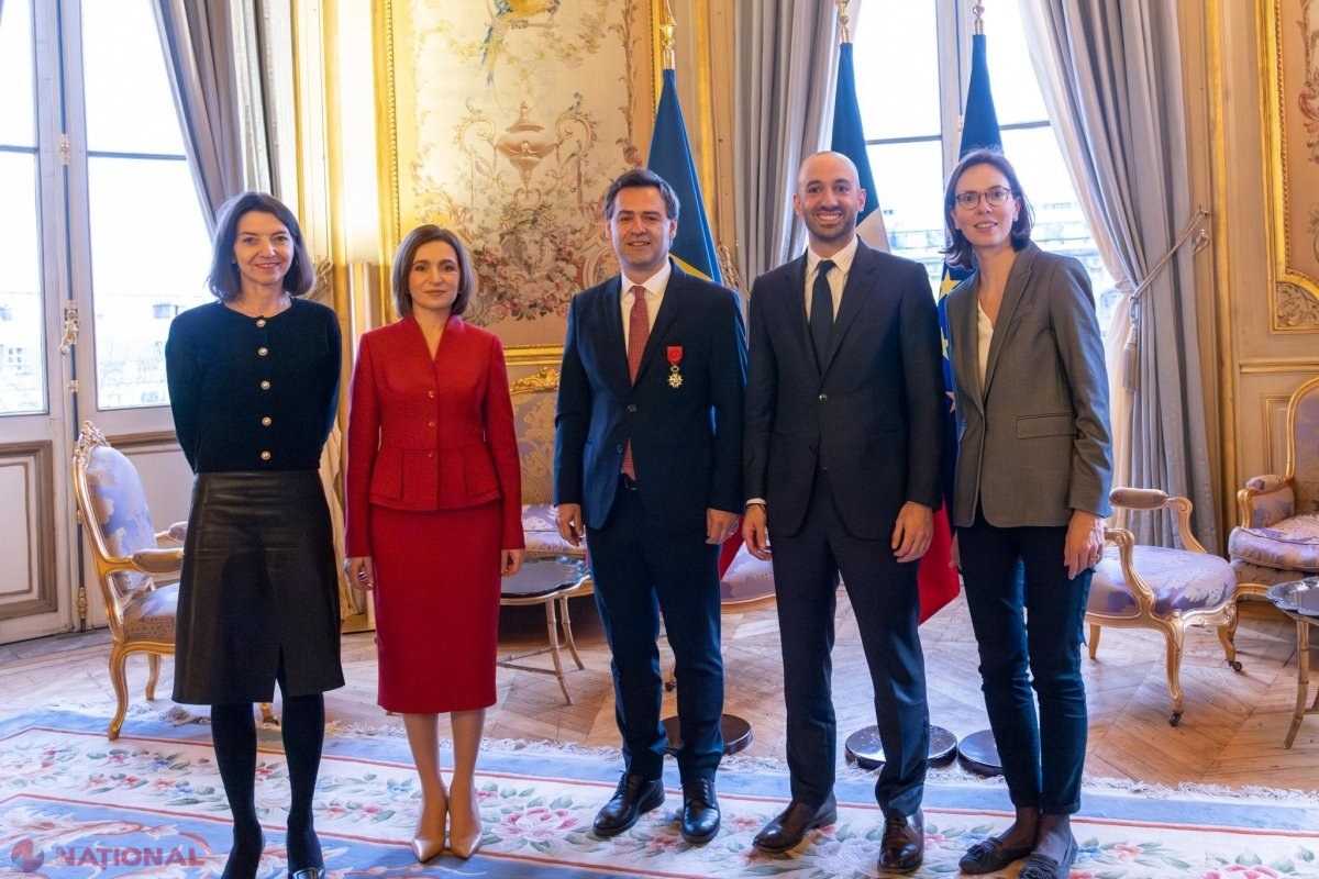 Un fost ministru de la Chișinău, decorat cu cea mai înaltă distincţie a Franţei: ,,Într-un context geopolitic marcat de incertitudini, relația dintre R. Moldova și Franța este mai importantă ca niciodată