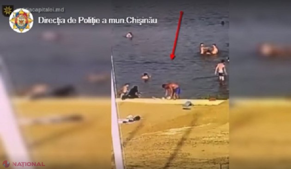 VIDEO // Hoțul de pe plaja de la Buiucani: Trei persoane care au venit la scăldat, JEFUITE de un recidivist