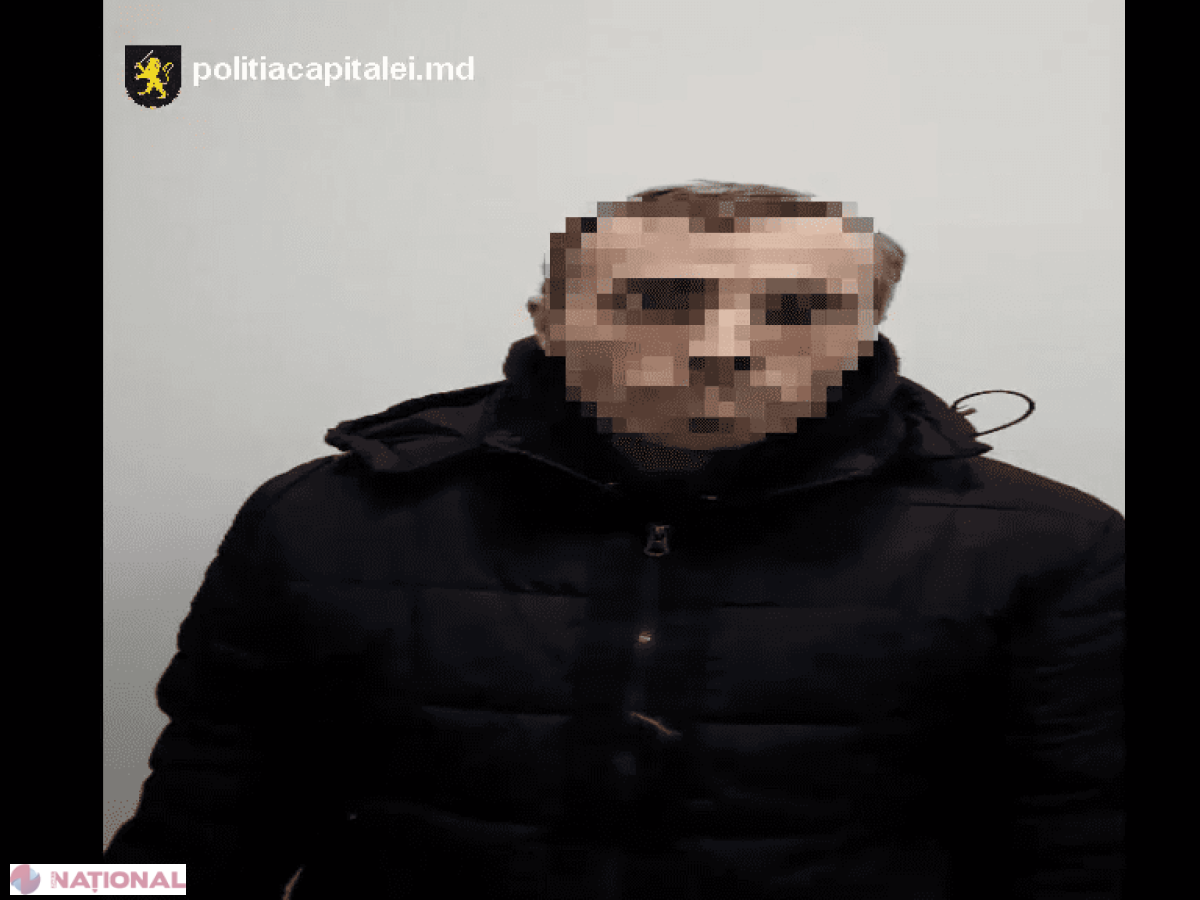VIDEO // De unde s-a gândit să fure acest bărbat: A intrat in vestiarul unei școli de dans din Chișinău