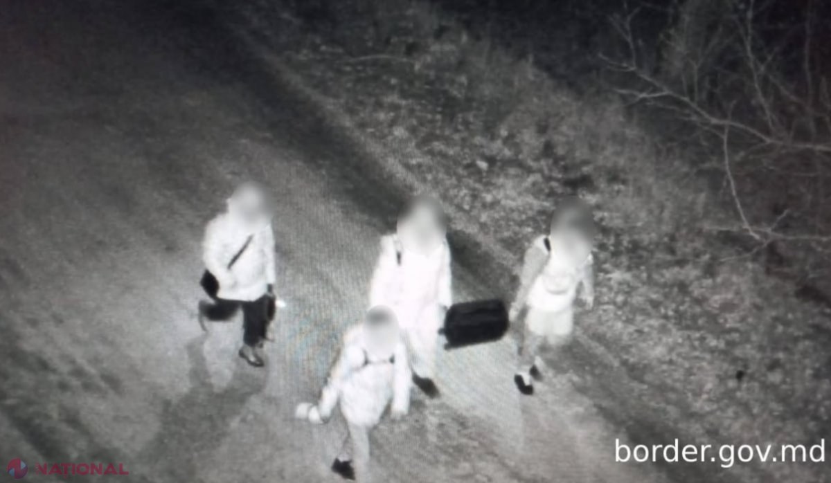 Patru ucraineni ar fi plătit câte 5 000 de dolari fiecare, pentru a ajunge ILEGAL în R. Moldova, dar au fost prinși de Poliția de Frontieră