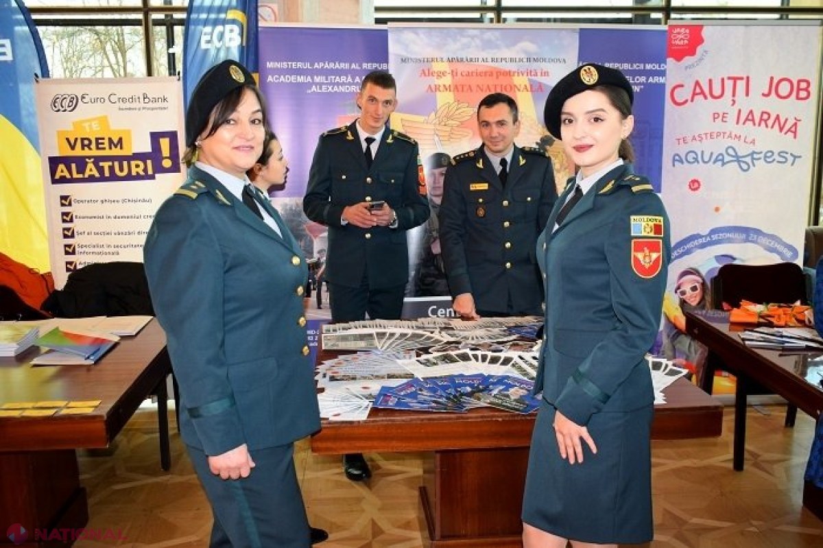 Peste 2 000 de locuri de muncă vacante, expuse de zeci de companii la Palatul Republicii din Chișinău