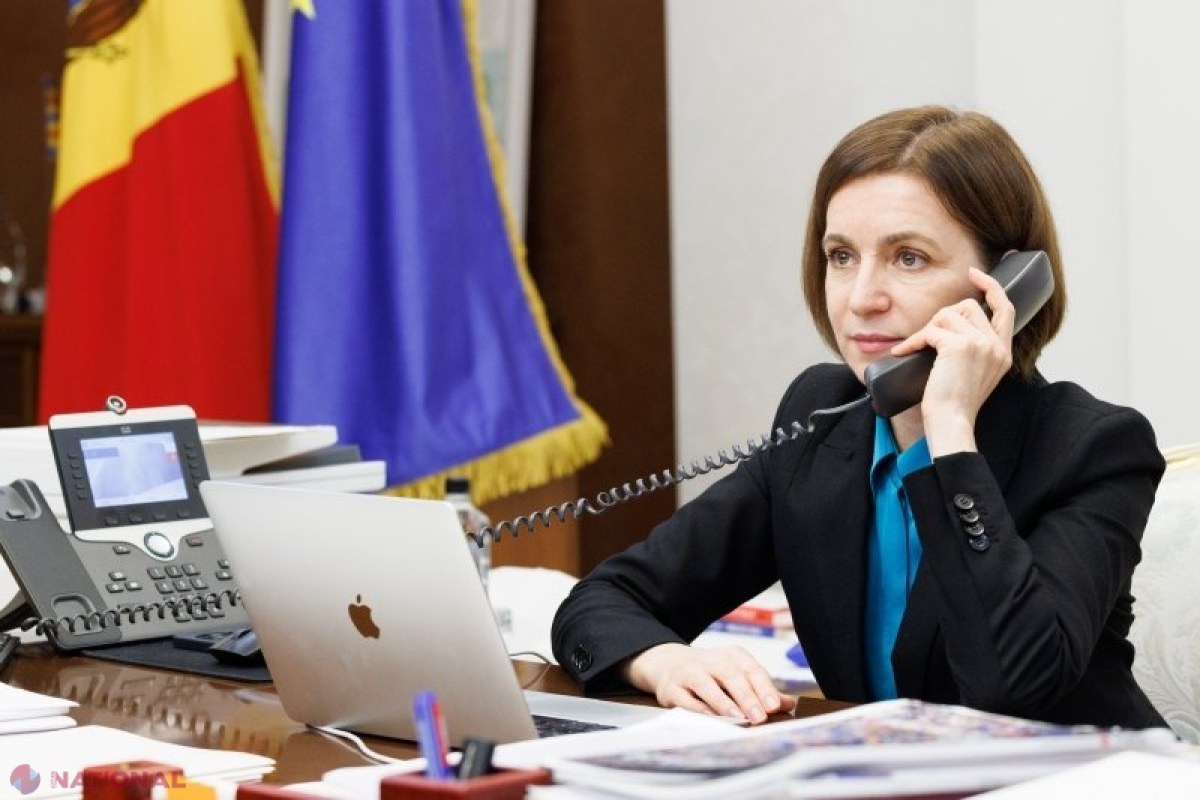 Maia Sandu, discuție la telefon cu președintele ales al României, Nicușor Dan: „Vom continua să întărim punțile trainice dintre Chișinău și București pentru pentru oamenii de pe ambele maluri ale Prutului”