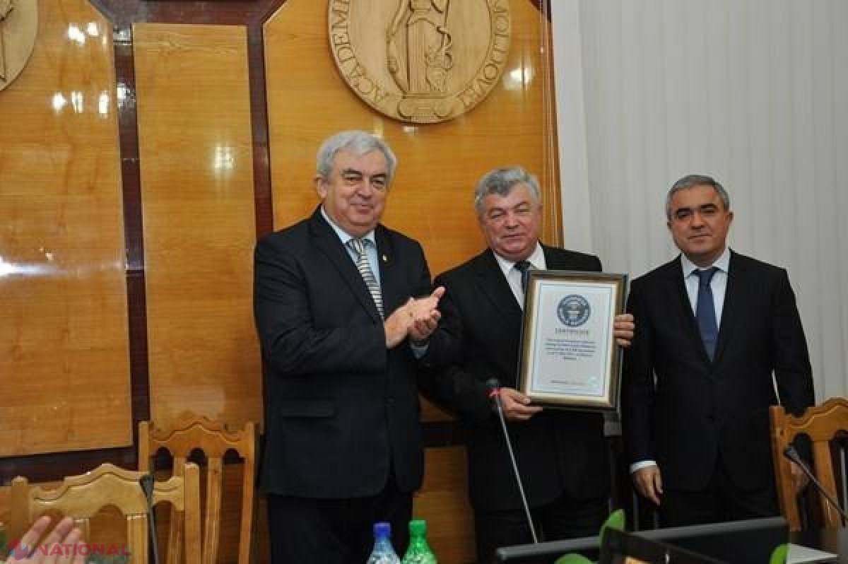 Un moldovean a ajuns în Cartea Recordurilor Guinness. Vezi ce record a înregistrat