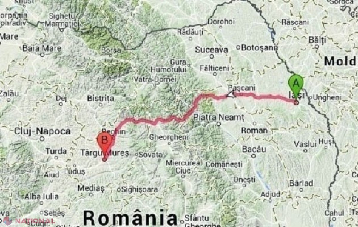 Studiul de fezabilitate pentru tronsonul Moțca – Ungheni al Autostrăzii A8, parte din Autostrada Unirii, depus: Lucrările sunt estimate la un miliard de euro