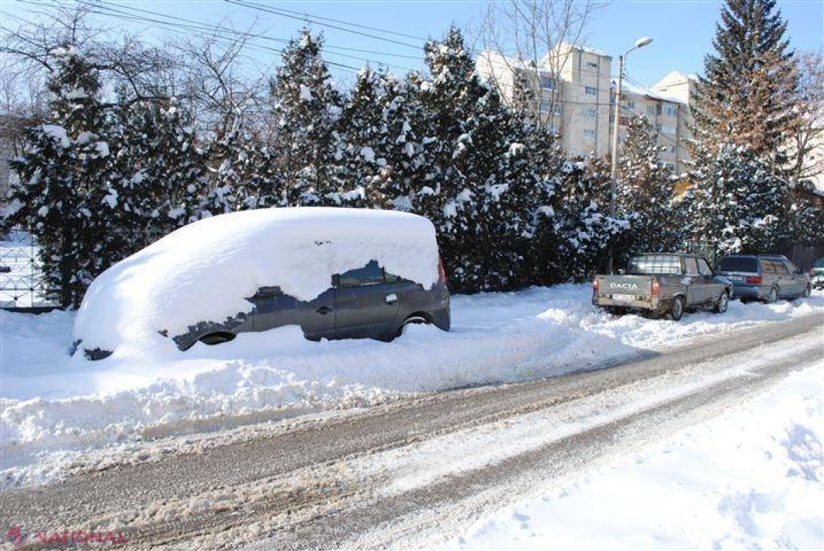 După zăpada de ieri, salvatorii au intervenit în peste 20 de cazuri