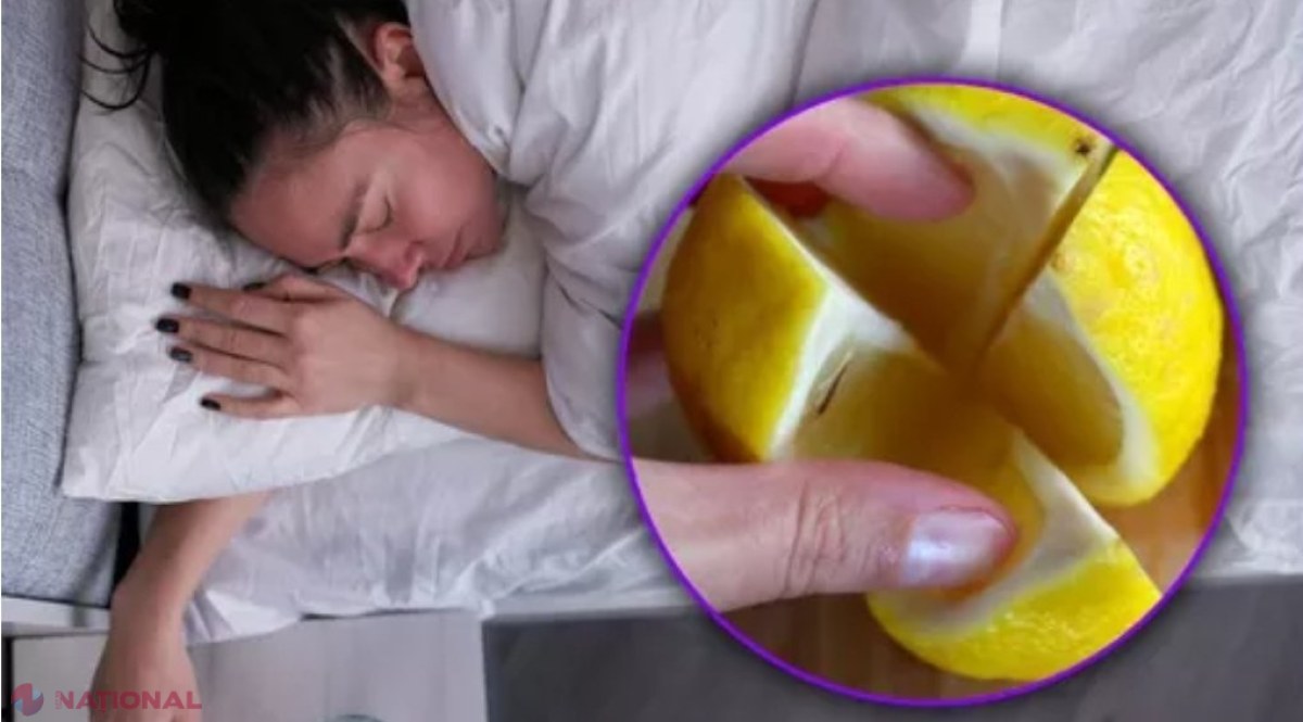 A pus o lămâie tăiată în patru în camera în care dormea. Ce a descoperit a doua zi