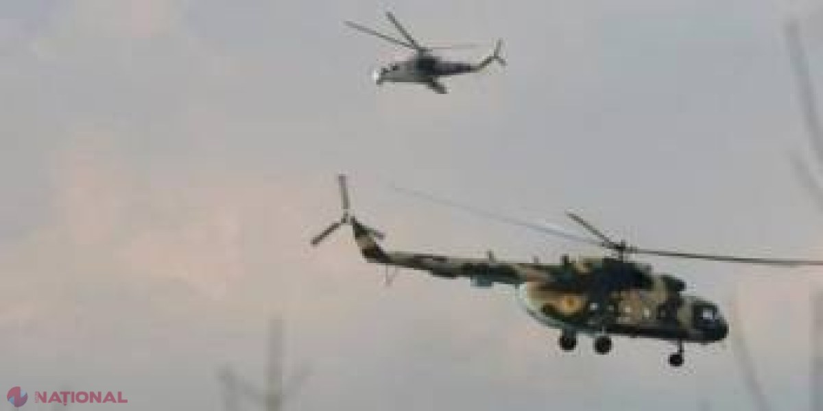 Două elicoptere militare ucrainești, ATACATE cu proiectile