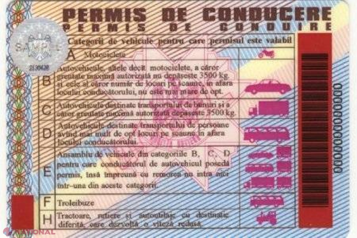 Edineț: 1 200 de euro MITĂ pentru două permise de conducere