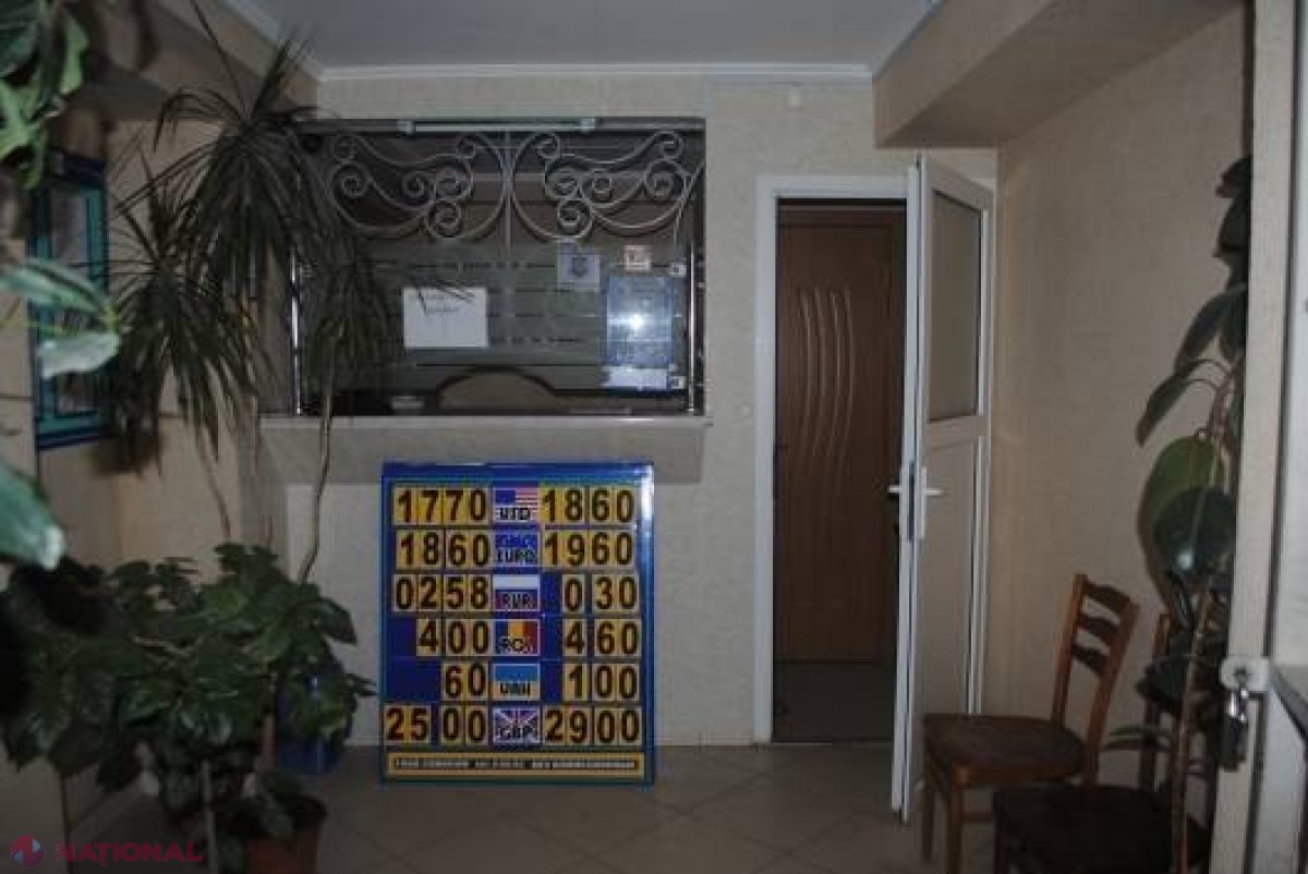 A ATACAT o casă de schimb valutar și a FURAT aproape jumătate de MILION de lei