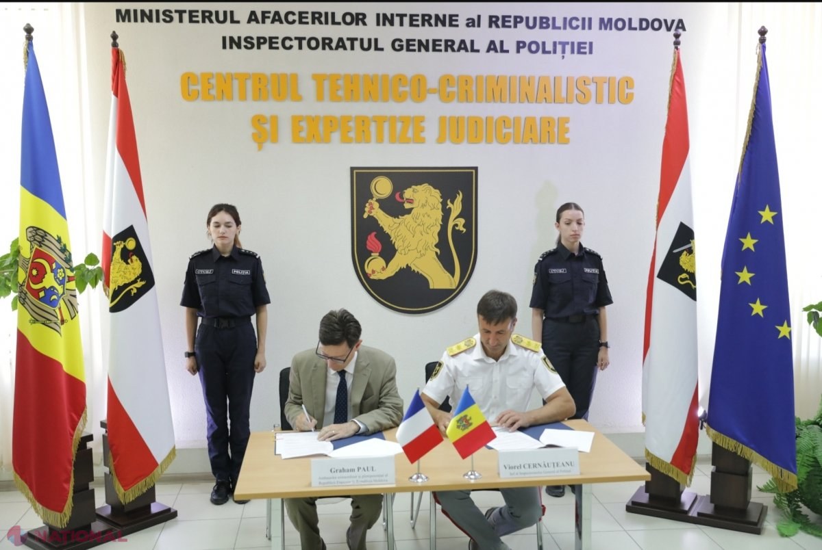 SECURITATE // Sistem balistic performant donat de Franța Centrului Tehnico-Criminalistic și Expertize Judiciare din R. Moldova 
