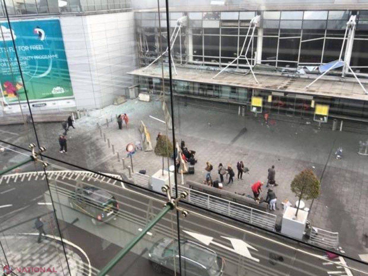 Trei explozii consecutive în Belgia