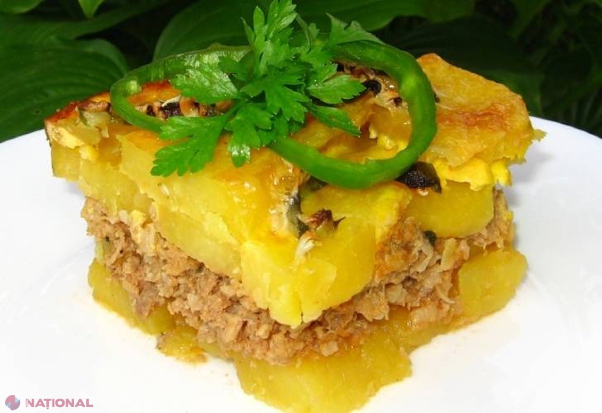 Cea mai bună musaca de cartofi cu carne. REŢETA ştiută de puţini bucătari