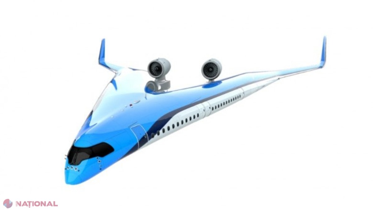 VIDEO // Aeronava eficientă energetic a viitorului, Flying-V, a zburat pentru prima dată