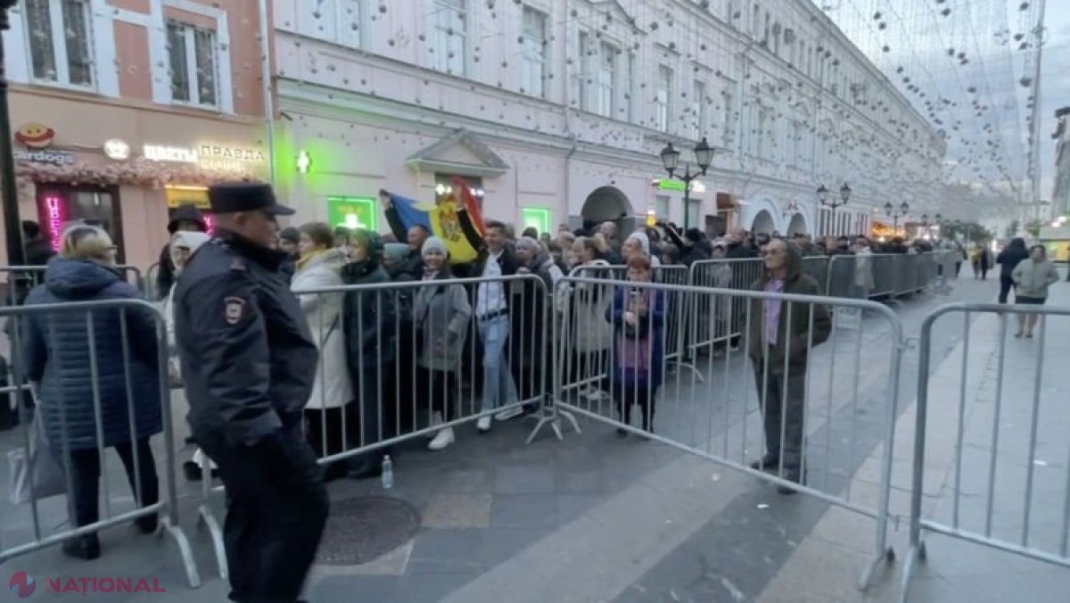 CEC, despre cozile din fața Ambasadei R. Moldova la Moscova: „Motivul principal pentru care au fost organizate două secții de votare în Federația Rusă a fost riscul major pentru securitatea atât a alegătorilor, cât și a funcționaților electorali”