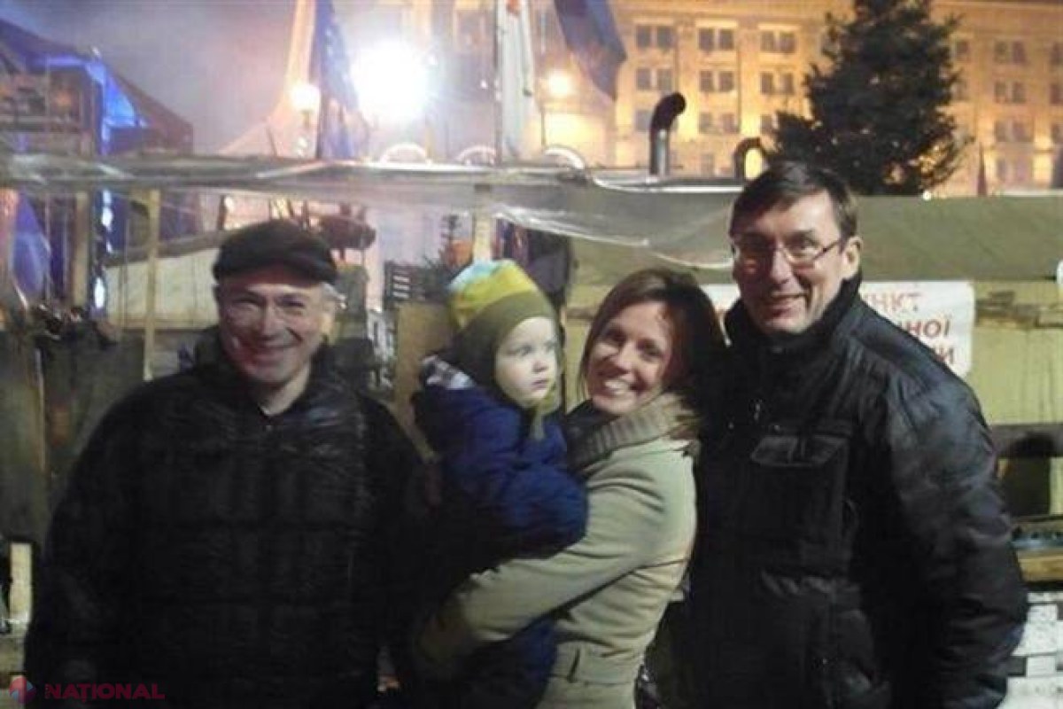 Victima regimului Putin, Mihail Hodorkovski, a fost pe Maidan