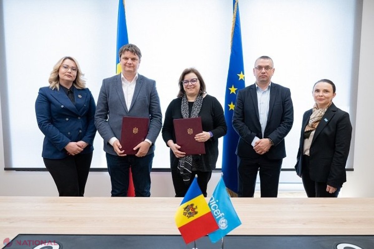 UNICEF, grant de trei milioane de euro pentru a construi grupuri sanitare moderne în 125 de școli din R. Moldova 
