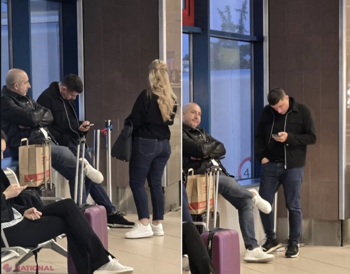 FOTO // George Simion a plecat luni dimineață spre o destinație necunoscută, după ce a pierdut alegerile prezidențiale în fața lui Nicușor Dan. Cu cine a fost văzut în aeroport
