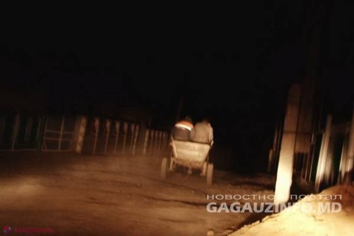 AVENTURĂ // Cum au gonit polițiștii cu mașina după o căruță? Fugarii au scăpat