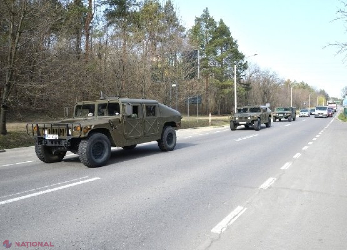 SUA donează R. Moldova 20 de unități de tehnică militară. Acestea vor fi utilizate de Armata Națională la antrenamente și exerciții naționale și internaționale