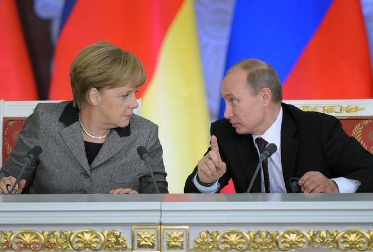 ÎNŢELEGERE // Merkel şi Putin au vorbit despre avionul doborât de o rachetă de tip BUK