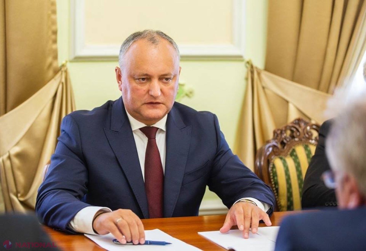 Dodon critică aspru opoziția proeuropeană în preajma PROTESTULUI din 26 august: „Protestul nu are nimic comun cu anularea alegerilor din Chişinău. Ei sunt CAMELEONI”