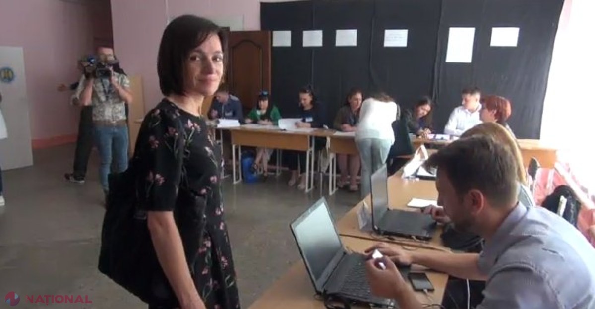 Maia Sandu: „Am votat împotriva corupției și a unui regim autoritar”