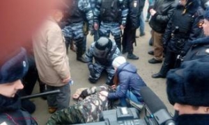 Arestări masive la Moscova, după un protest împotriva lui Vladimir Putin