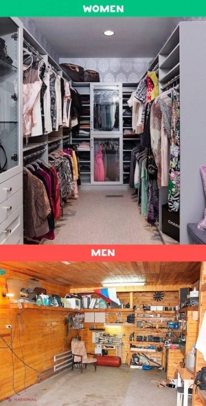 GALERIE FOTO // Sa ne AMUZĂM! Diferențe între baărbați și femei